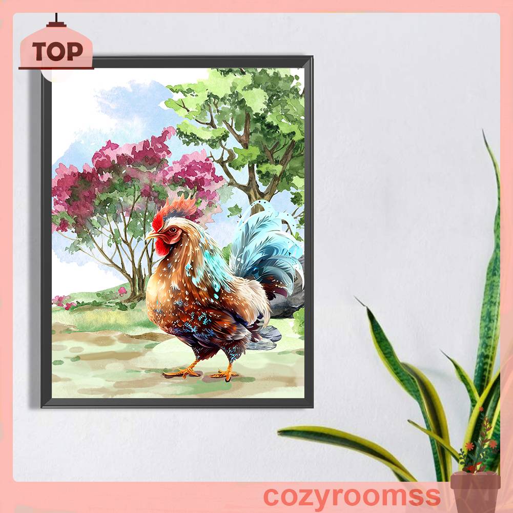 Tranh Đính Đá Kim Cương Toàn Bộ 5D DIY Hình Vẽ Nghệ Thuật Trang Trí Nhà Cửa