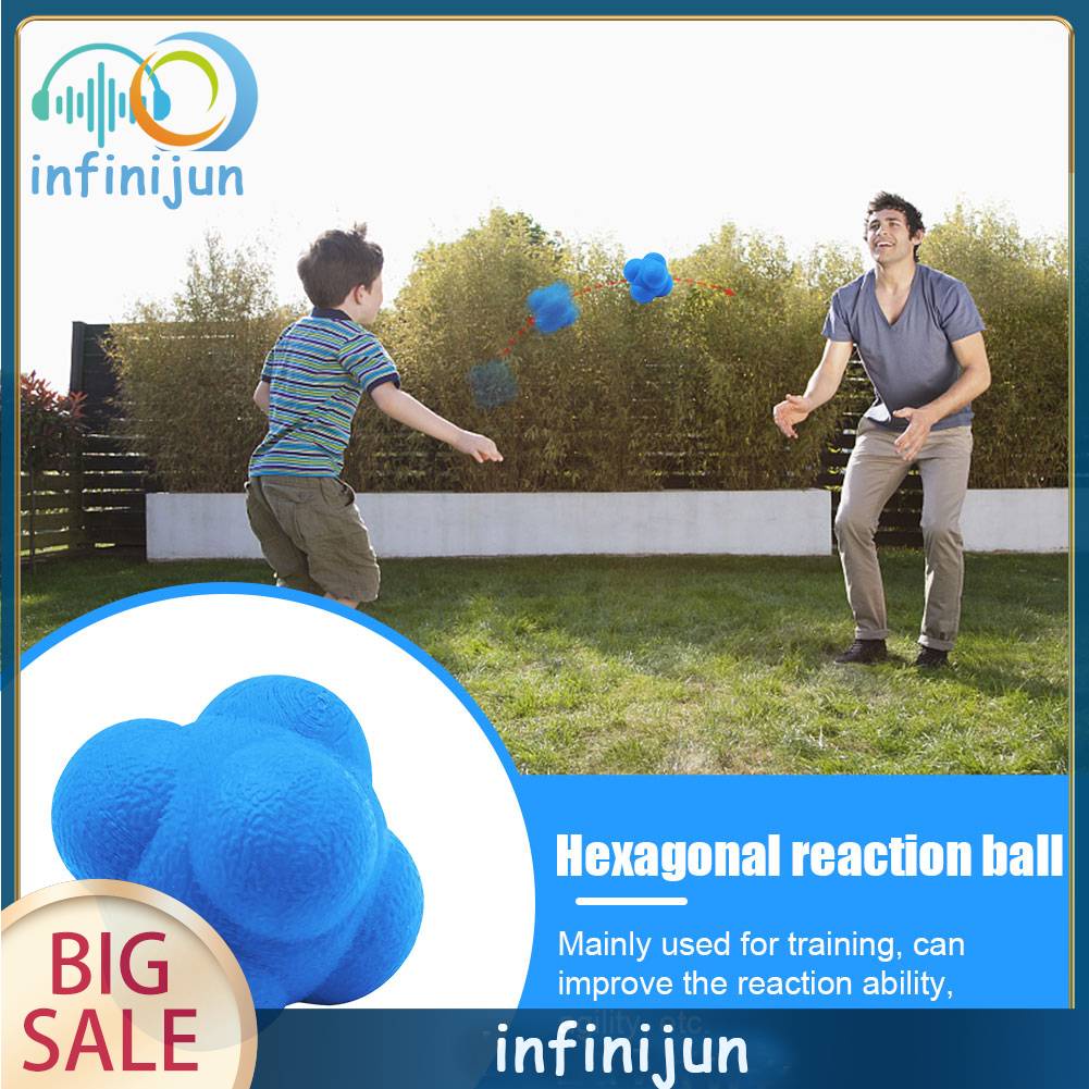 Bóng Rổ Cao Su 5.5cm Hình Lục Giác Cho Bé Và Người Lớn