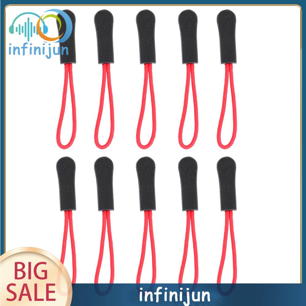 Set 10 Kẹp Dây Kéo Cố Định Thẻ Chống Trượt Tiện Dụng