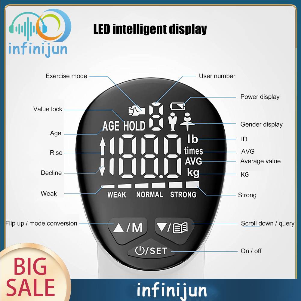 Dụng Cụ Tập Cơ Tay Điện Tử Chuyên Dụng