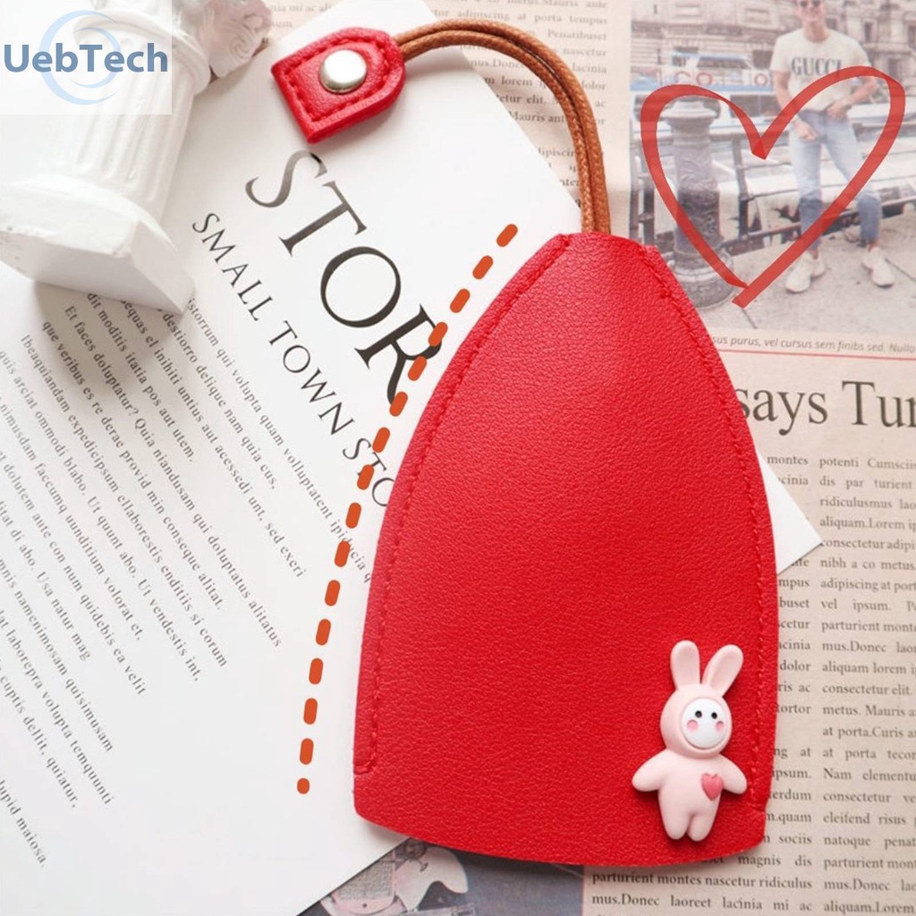 Túi Da PU Đựng Chìa Khóa Xe Hơi Họa Tiết Hoạt Hình Dễ Thương