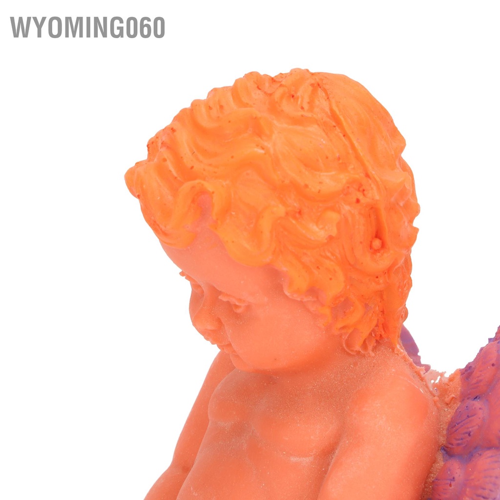 Wyoming060 Máy Bơm Oxy Trang Trí Phai Màu Chống Độc Không Nhựa Thủ Công Khí Vật Cho Bể Cá