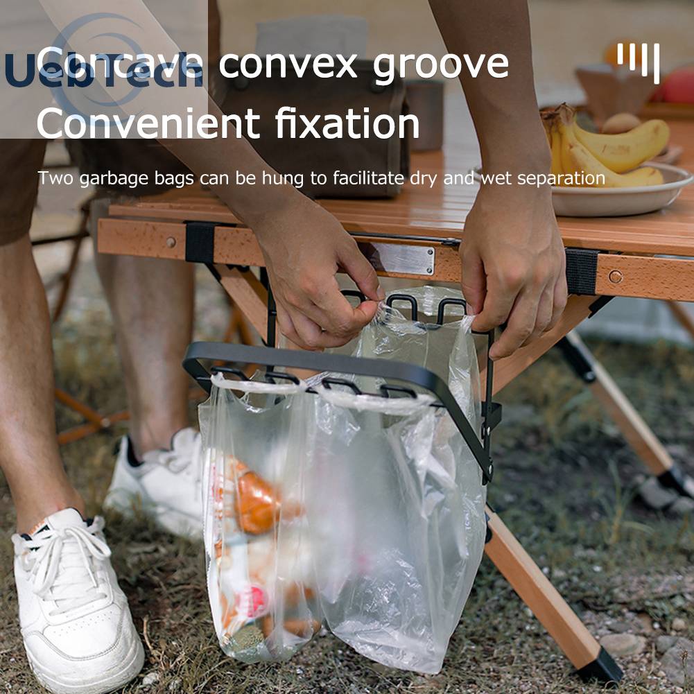 Giá Đỡ Túi Đựng Rác Có Thể Gấp Lại Tiện Dụng Khi Đi Cắm Trại