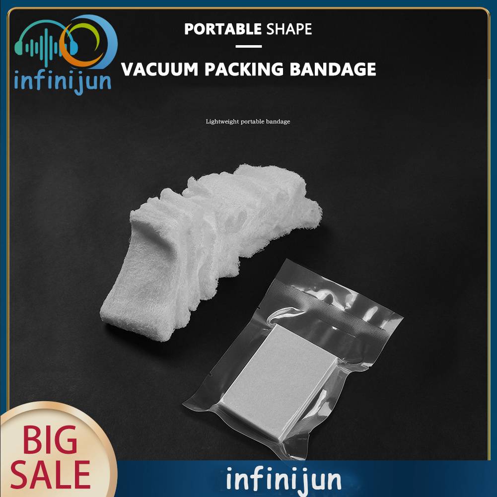 Bộ 3 Băng Gạc Nén Sơ Cứu Y Tế Khẩn Cấp