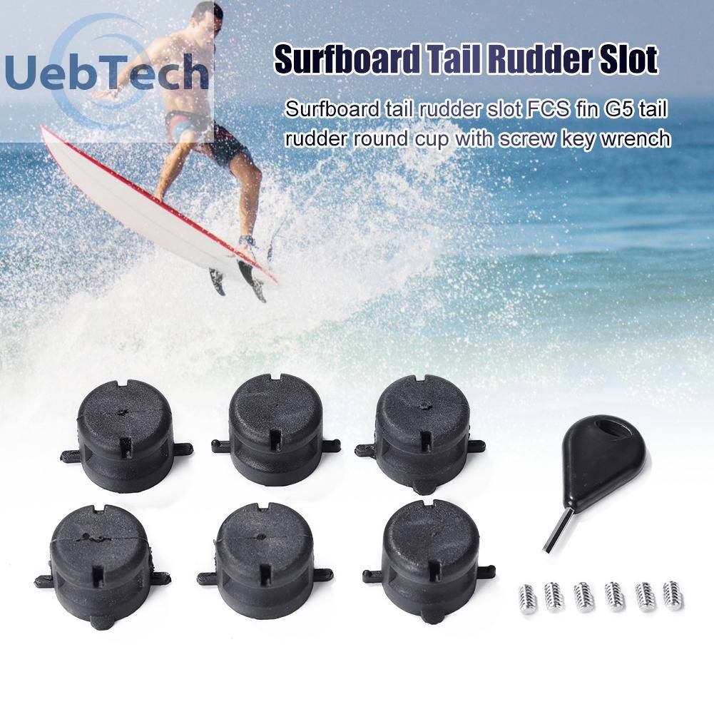 Set 6 Phụ Kiện Chuyên Dụng Cho Ván Lướt Sóng FCS Fin G5
