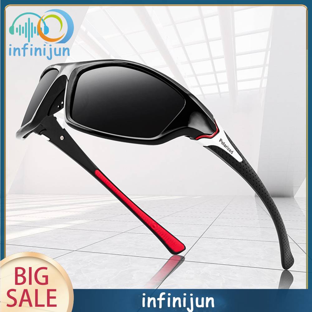 Kính Mát Phân Cực Chống Tia UV400 Phân Cực Hỗ Trợ Tầm Nhìn Ban Đêm Cho Nam