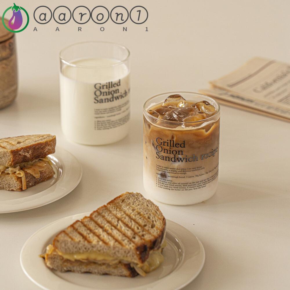 AARON1 Kính Cốc Thủy Tinh Uống Bia Dung Tích Lớn Kiểu Dáng Hiện Đại