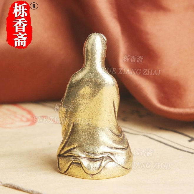 Guanyin master Tượng Phật Bằng Đồng Thau Để Bàn Trang Trí