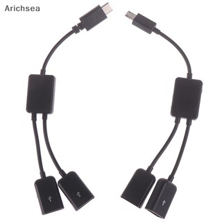 Bộ Chia Cổng Micro usb / type c Sang 2 otg