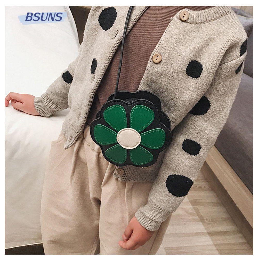 BSUNS Túi Xách Mini Hình Hoa Hướng Dương Thời Trang Cho Bé