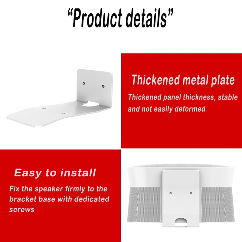 Giá Đỡ Kim Loại Gắn Tường Cho Loa Sonos Era 300