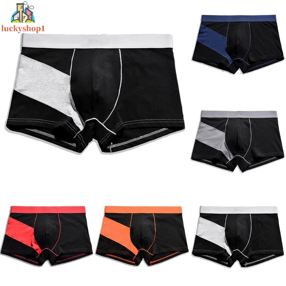 Quần Lót Cotton Lưng Vừa Plus Size Cho Nam