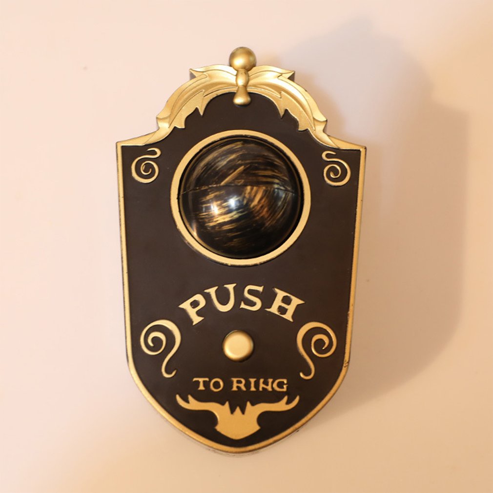 =Christmas=Eyeball Doorbell Halloween Decoration Tricky Props Glowing Eyeball Doorbells