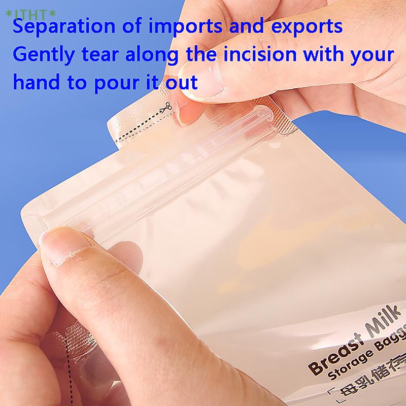 Túi Đựng Sữa Mẹ Dung Tích 8.4 OZ Chống Rò Rỉ Tiện Dụng Mới