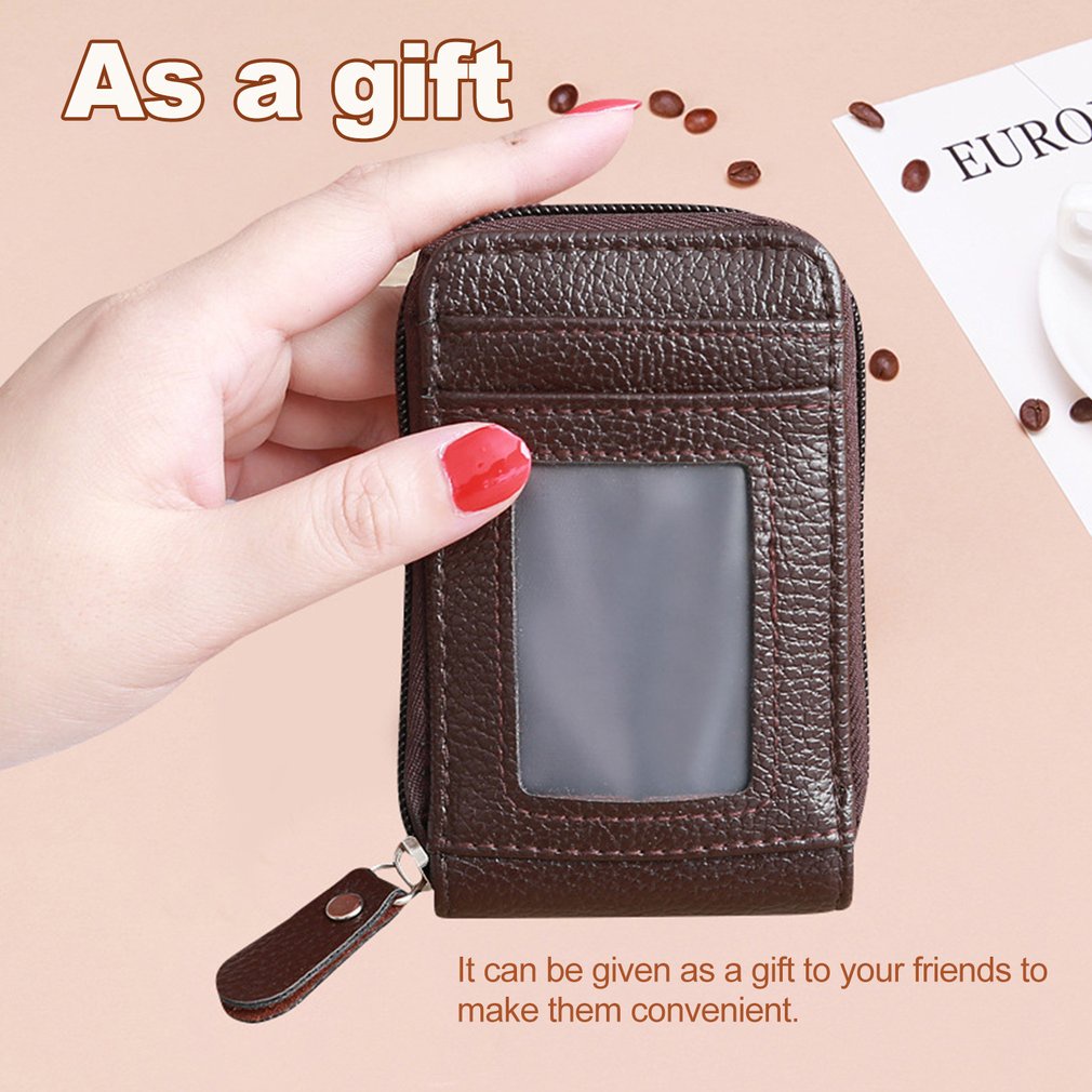=Christmas=Coin Wallet Korean Version PU Leather Fresh Casual Fashion Passport Card Bag