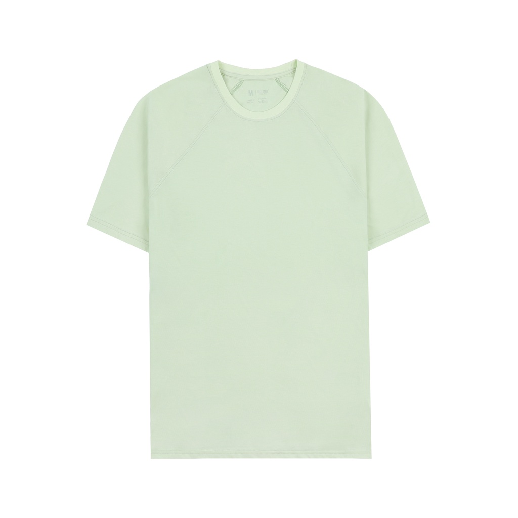 Áo Thun Trơn Raglan Chất Liệu Cotton Thoáng Mát
