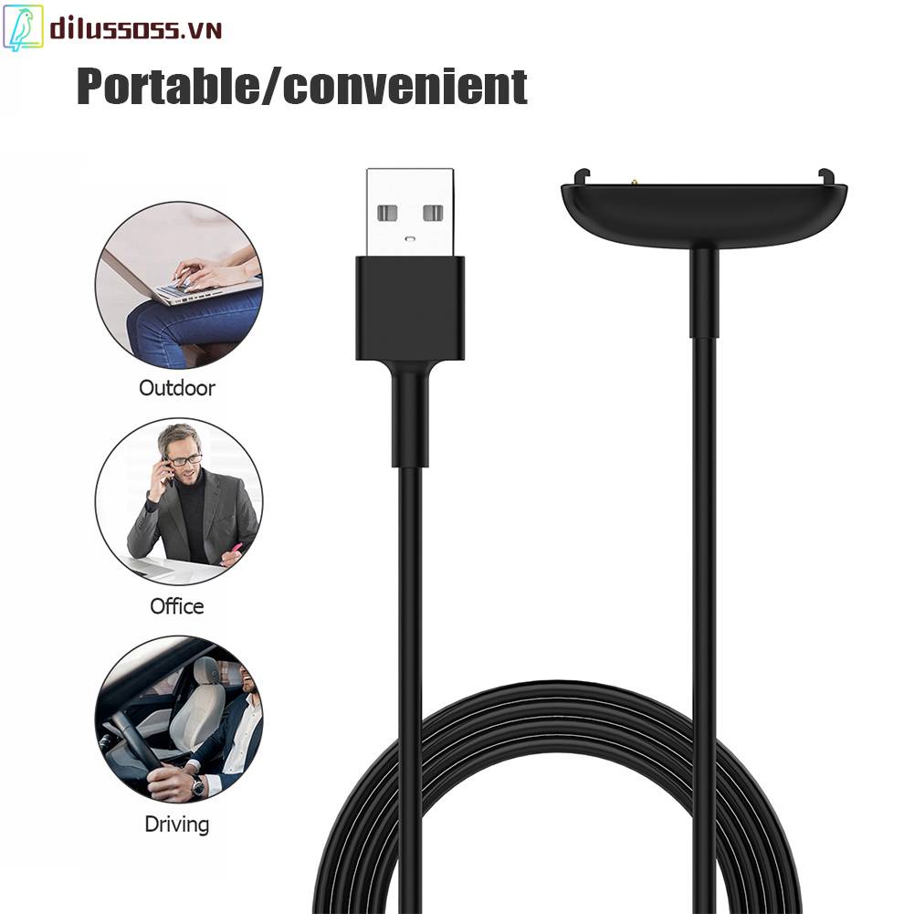 Cáp Sạc 30cm / 100cm Cho Đồng Hồ Thông Minh Fitbit Inspire 3