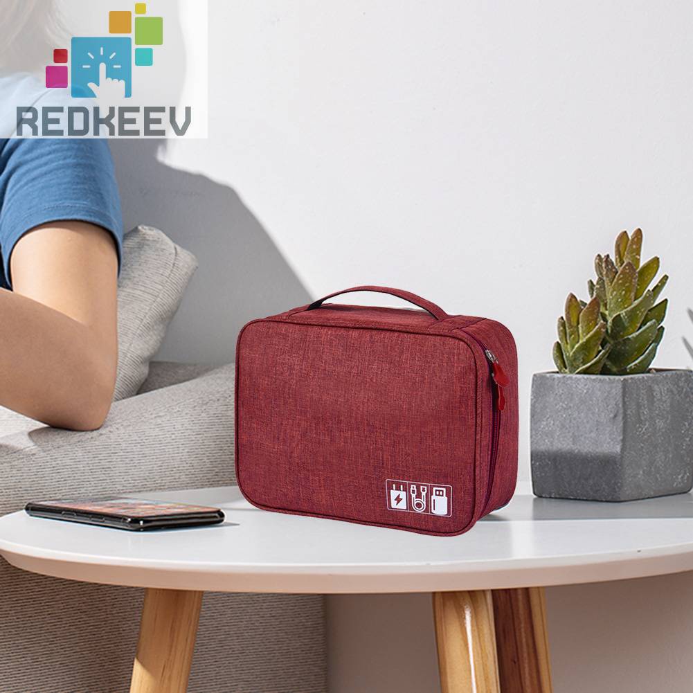 Túi Đựng Tai Nghe / Thẻ Nhớ / Ổ Cứng Cáp USB Chống Thấm Nước Tiện Dụng