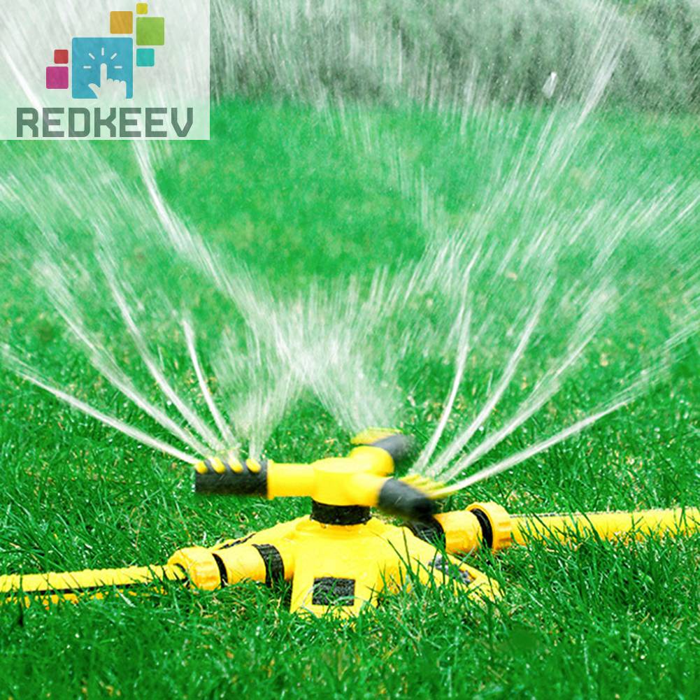 Vòi Phun Nước Tưới Vườn 3 Cánh Xoay 360 Độ Tiện Dụng