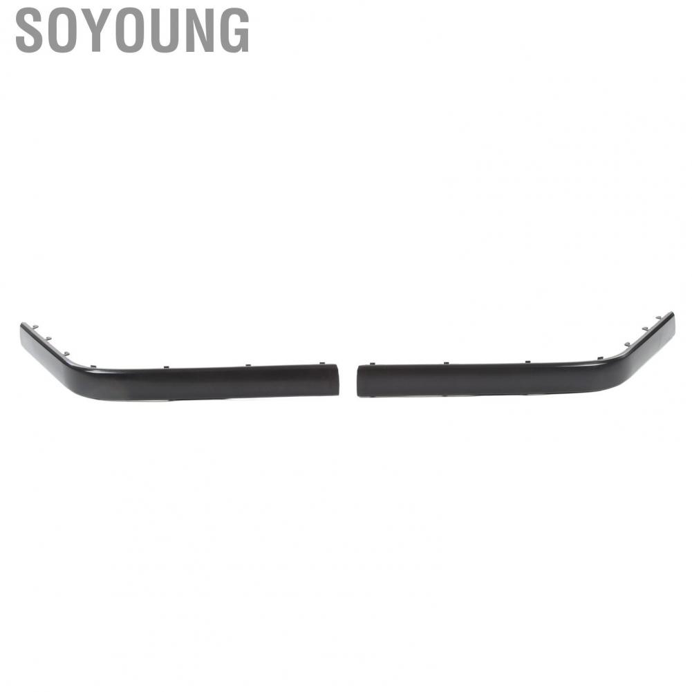 Soyoung Bumper Molding Trim  Buckle Fixation 51111944177 Rubber Strip for 5 Series E34 1988 To 1996