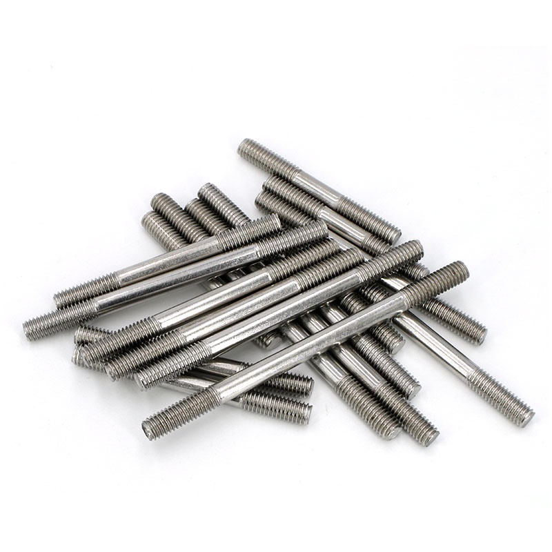 Bu Lông M8 M10 Bằng Thép Không Gỉ 304 A2 Hai Đầu 30mm - 250mm