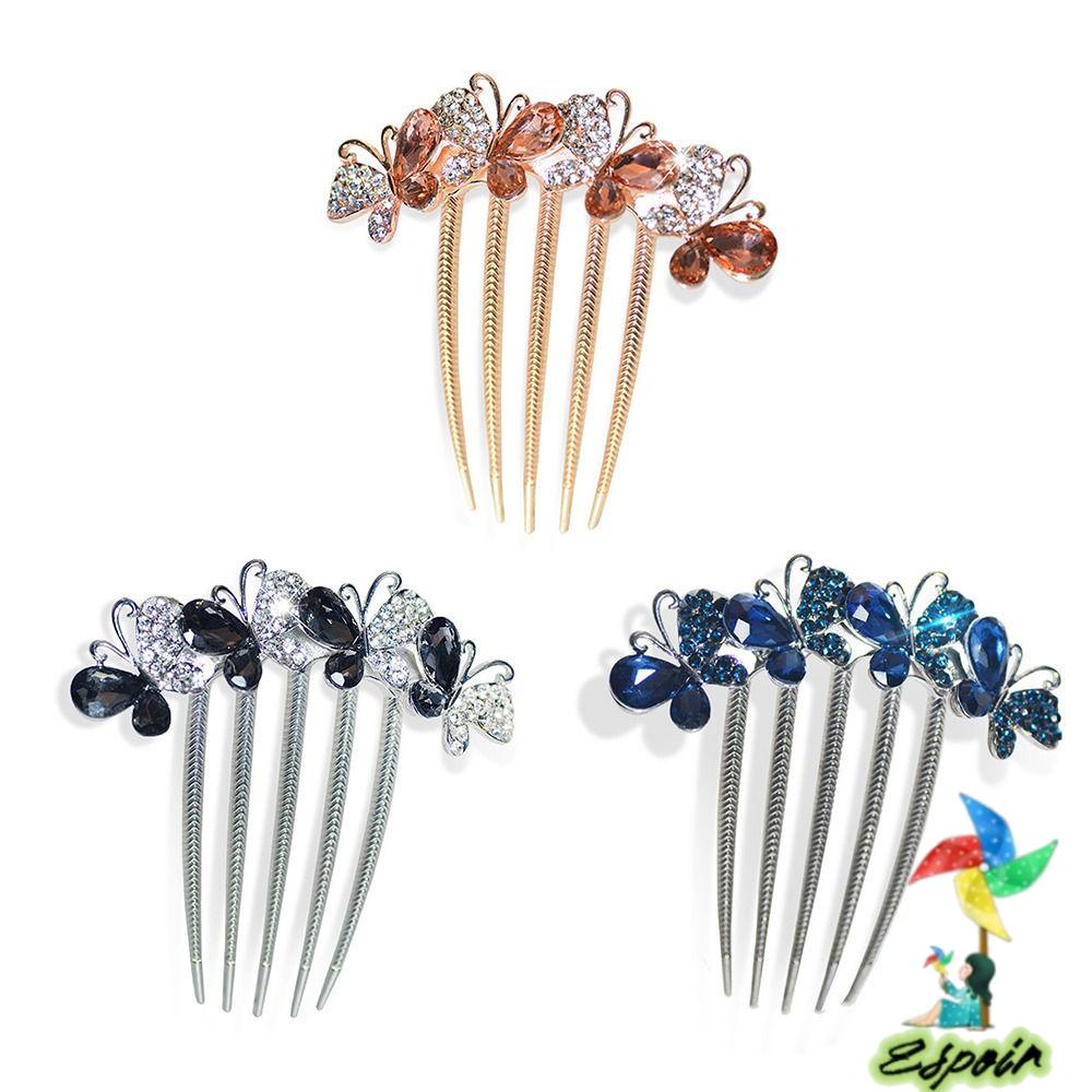 ESPO 2 Lược Cài Tóc Hình Bướm Thời Trang