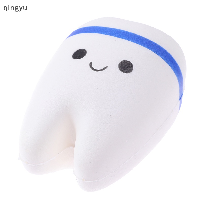 1 Đồ Chơi Nắn Bóp Đàn Hồi Giảm Stress Hình Chiếc Răng