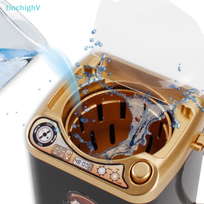 Dụng Cụ Vệ Sinh Mút Trang Điểm Tự Động Mini Tiện Dụng