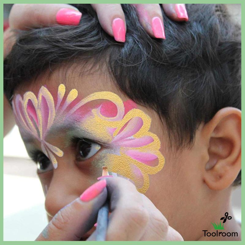 Bảng 12 Màu Vẽ Cơ Thể Hóa Trang Halloween