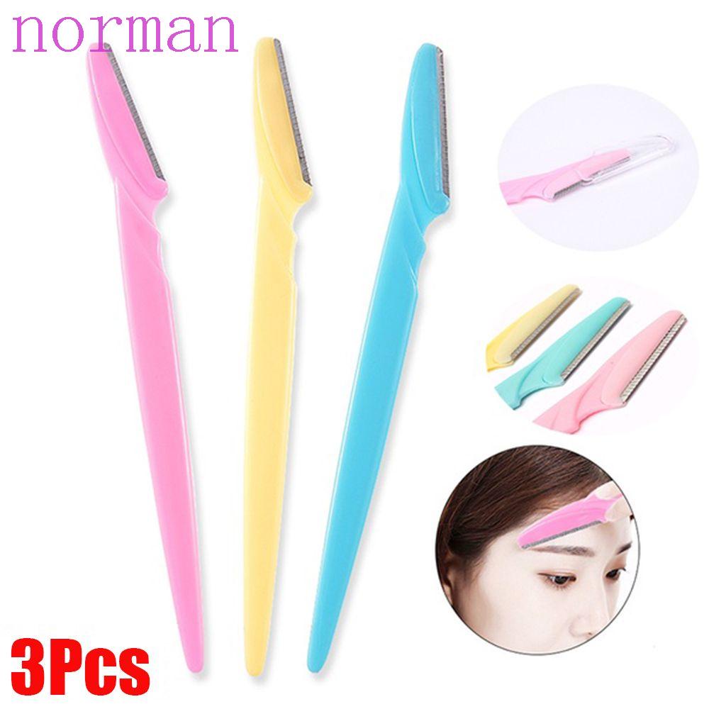 NORMAN Dụng Cụ Tỉa Lông Mày Bằng Thép Không Gỉ Thiết Kế Nhỏ Gọn Tiện Dụng