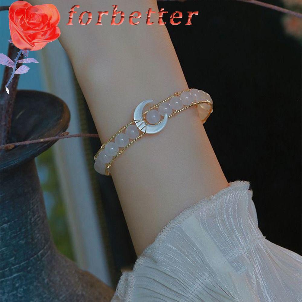 FORBETTER Vòng Đeo Tay Họa Tiết Bướm Phong Cách Trung Hoa Cổ Điển Thời Trang