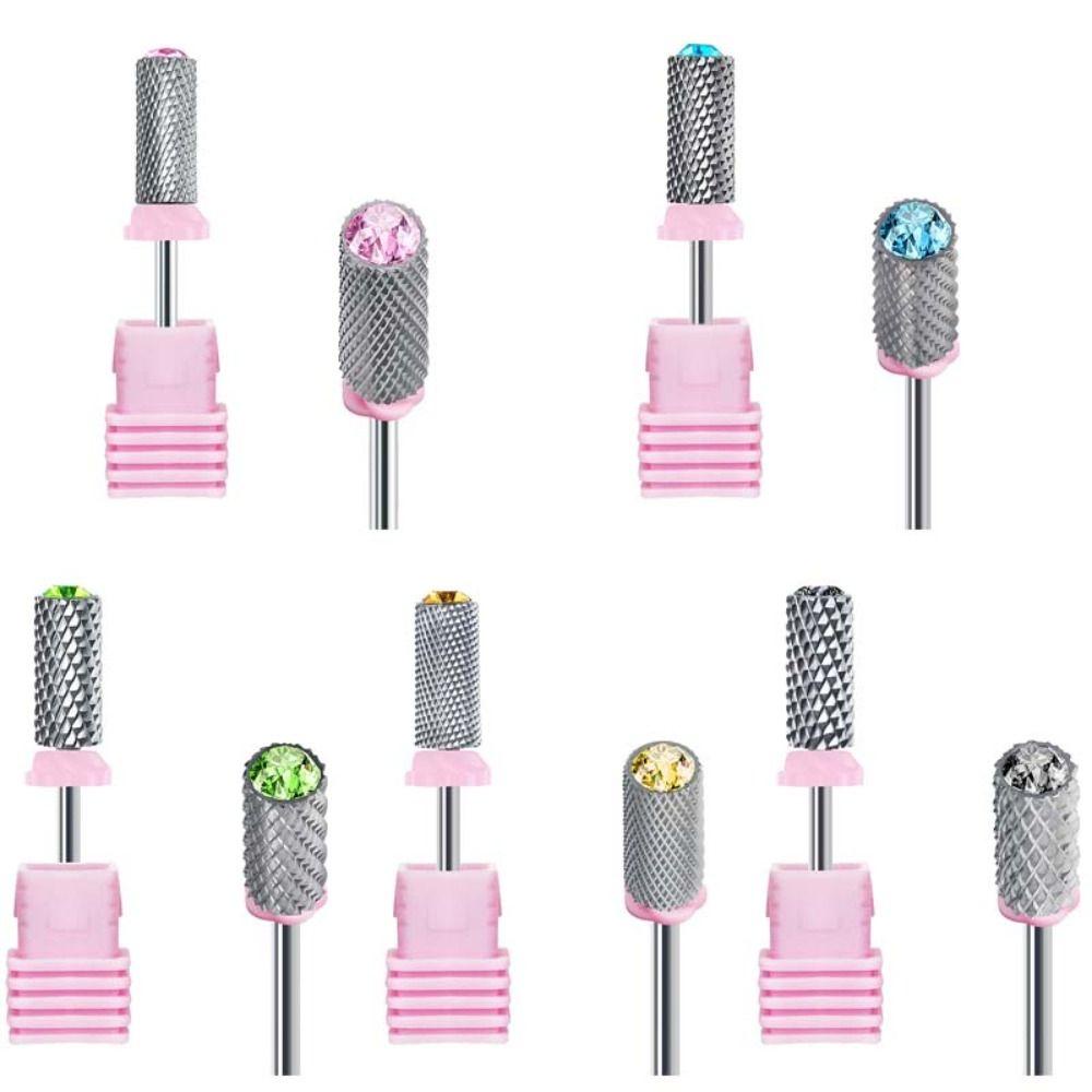 SOFTNESS Đầu Dũa Móng Tay Bằng Thép Vonfram Chuyên Dụng Cho Máy Mài Điện