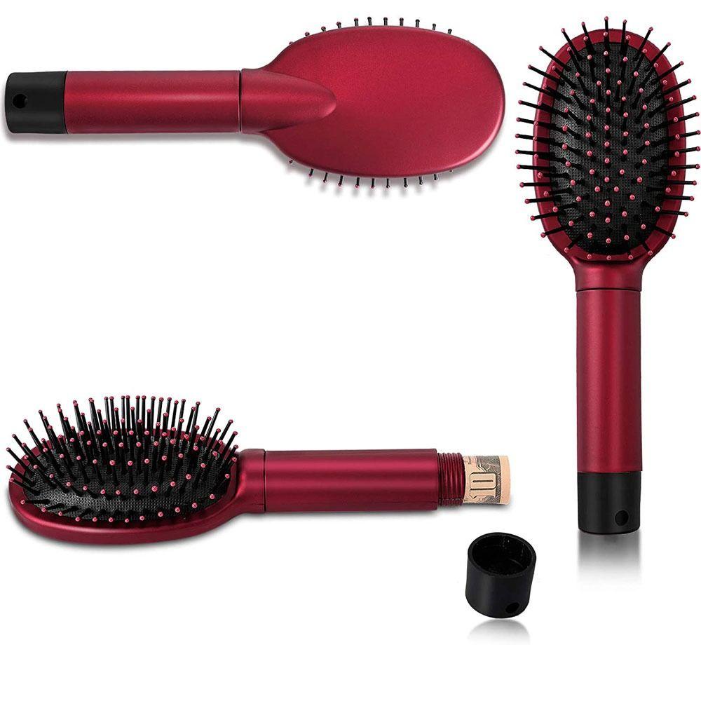YNATURAL Trốn Tìm Lược Giả Bằng Nhựa Màu Đỏ Cho Người Lớn / Trẻ Em
