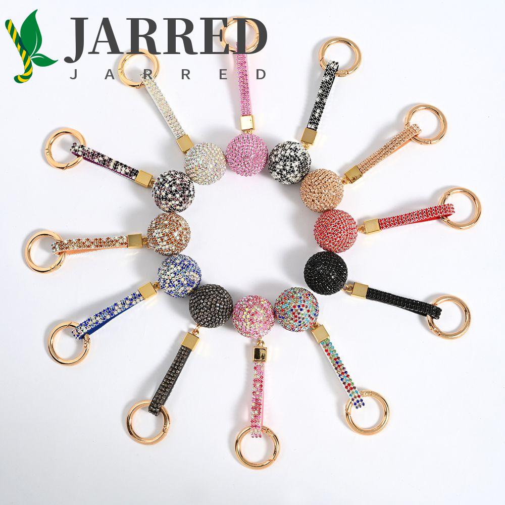 JARRED Móc Khóa Dây Da Chất Lượng Cao Thời Trang