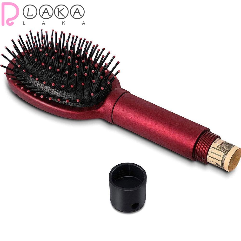 LAKAMIER Trốn Tìm Lược Giả Bằng Nhựa Hình Lược Màu Đỏ Cho Người Lớn / Trẻ Em