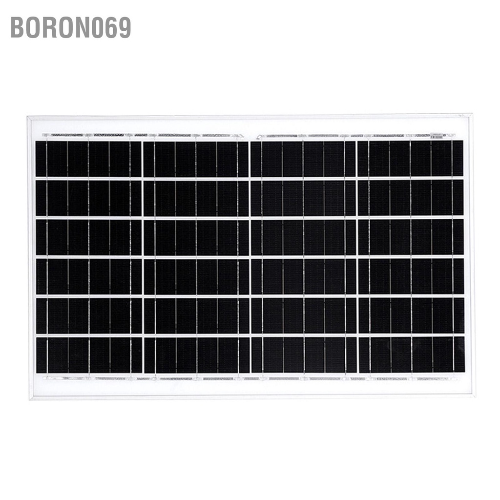 Boron069 Bảng điều khiển năng lượng mặt trời đơn tinh thể linh hoạt quang điện 40W 18V cho thuyền cắm trại tại nhà
