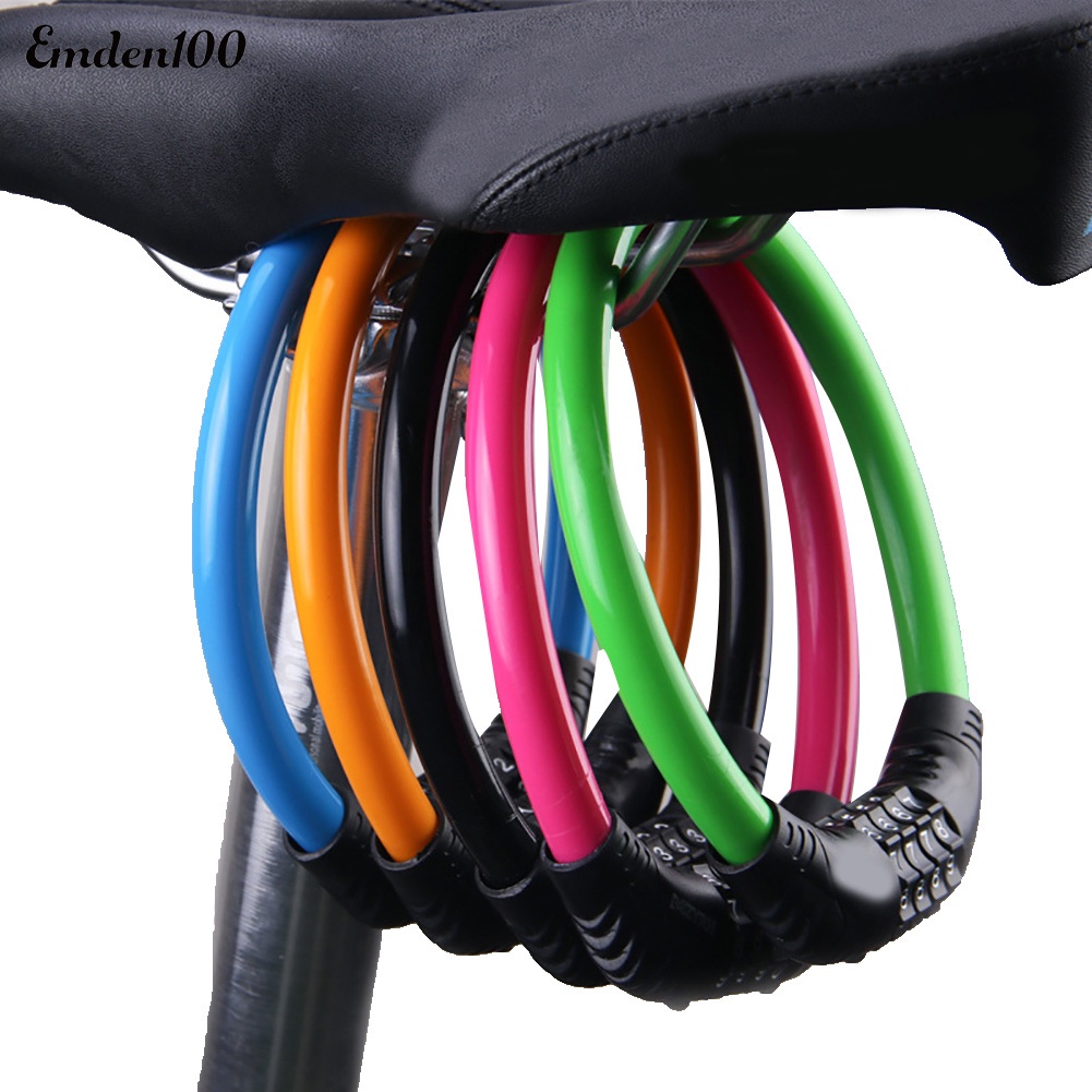 Bộ 4 Khóa Dây Cáp Kỹ Thuật Số Cho Xe Đạp