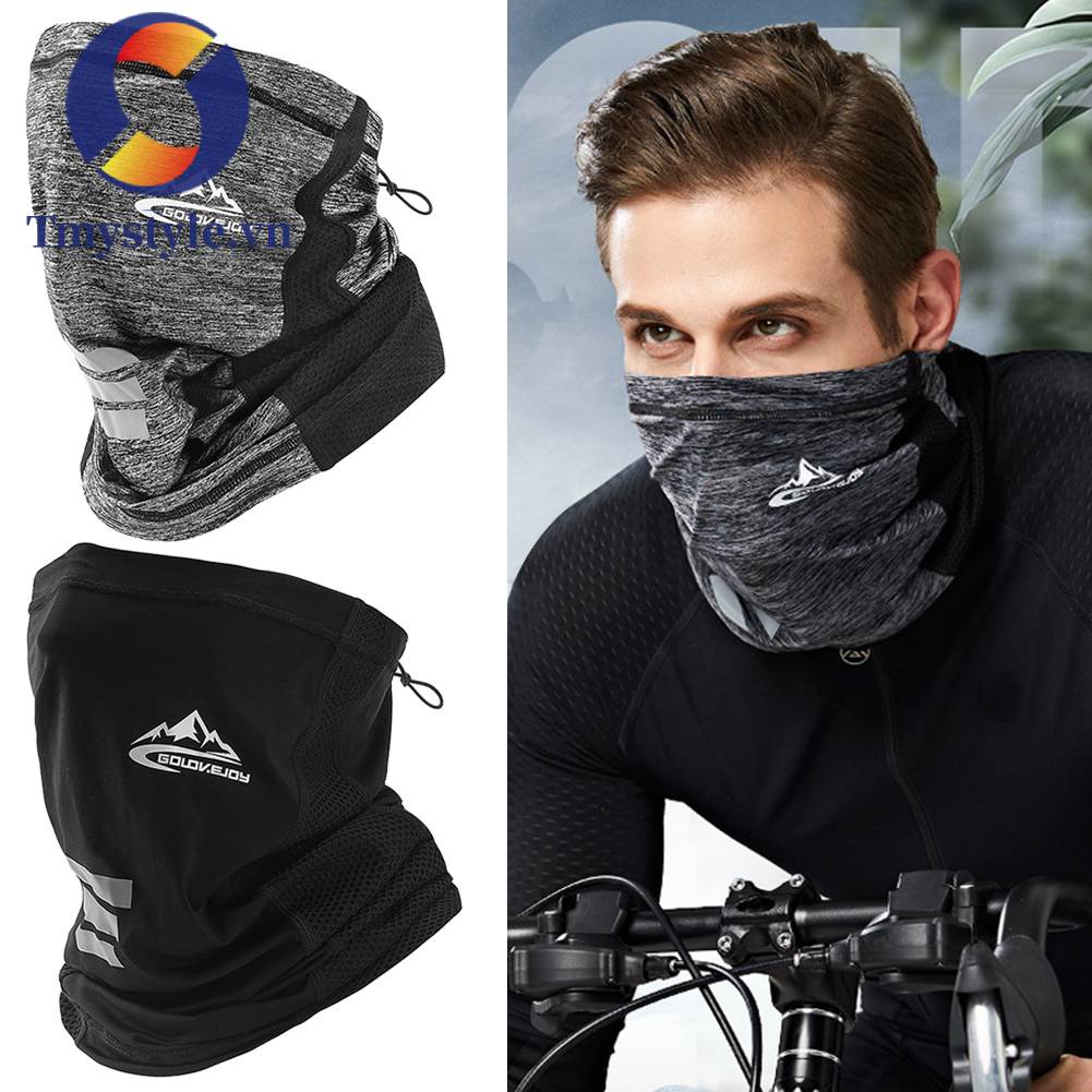 Khăn Bandana Lụa Lạnh Che Phủ Mặt Và Cổ Chống Tia UV Khi Chơi Thể Thao Ngoài Trời