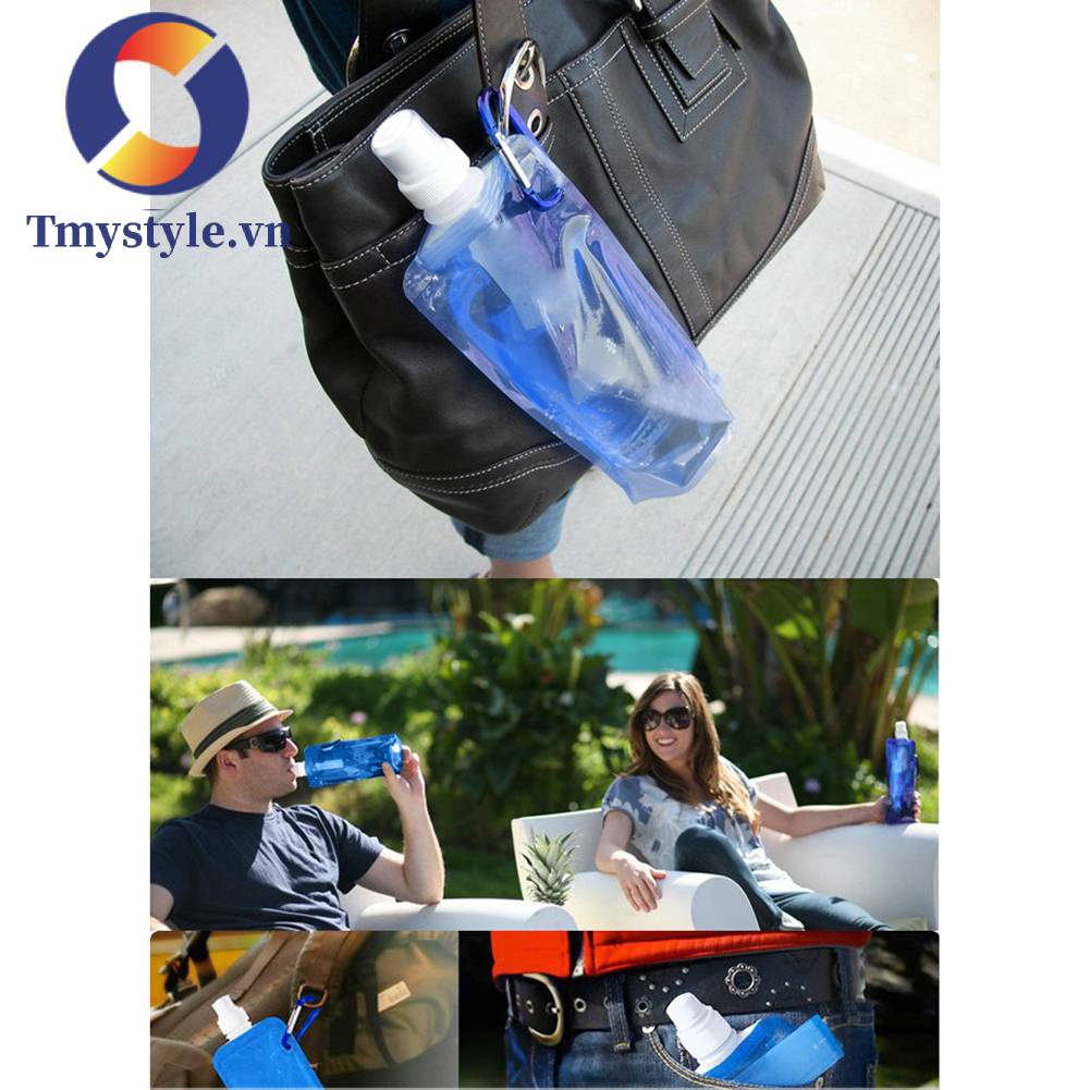 Túi Đựng Nước Có Thể Gấp Gọn Tiện Dụng Khi Đi Dã Ngoại