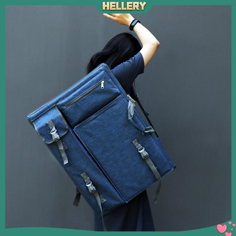 Ba Lô Đeo Vai Đựng Bảng Màu Sơn Nghệ Thuật Có Dây Đeo Vai Điều Chỉnh Được