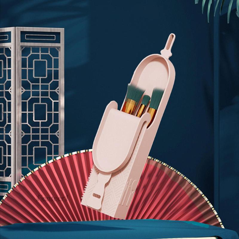 Giá Đỡ Cọ Trang Điểm Mềm Mại Tiện Dụng Khi Đi Du Lịch