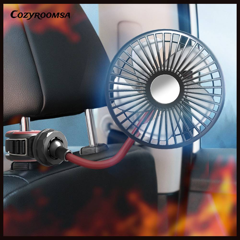 Quạt Thông Gió 3 Bánh Răng Thông Gió Tự Động Cho Xe Tải