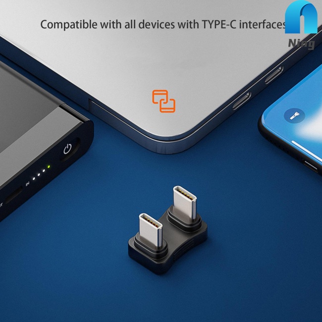 Cáp Chuyển Đổi Dữ Liệu Cổng Type c Đực Sang Đầu Cái Hình Chữ U 65w 482mbps 2.0usb