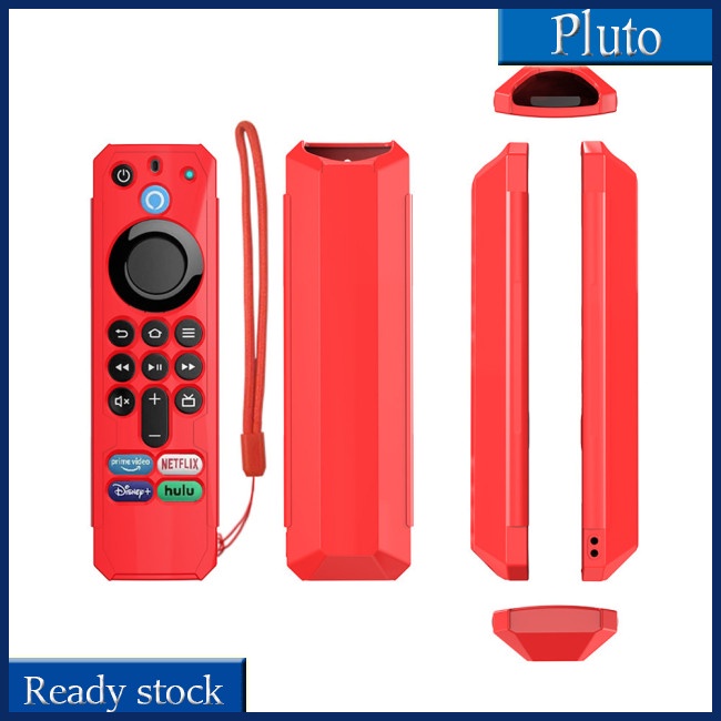 Vỏ Bảo Vệ Điều Khiển Từ Xa Bằng Silicon Chống Rơi Chống Bụi Tương Thích Với Amazon Alexa Voice Remote 3R