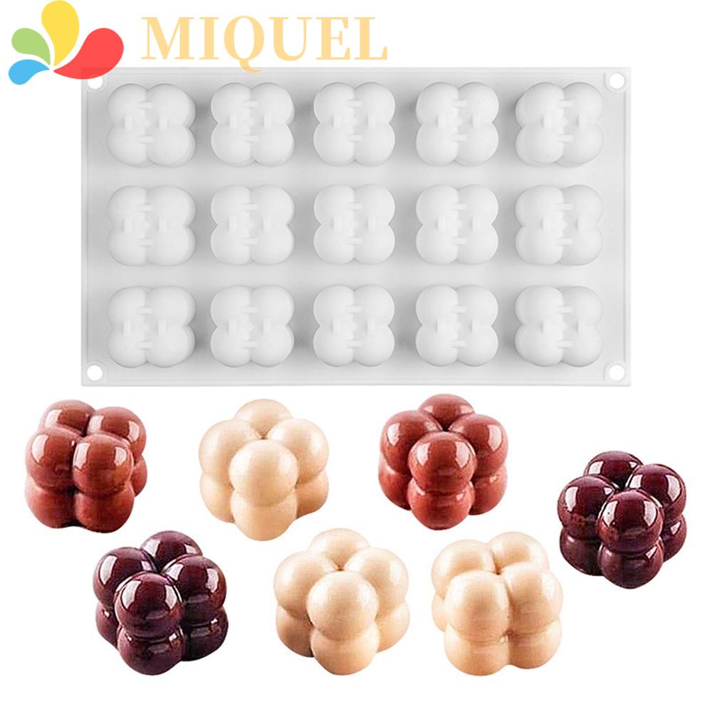 MIQUEL Khuôn Làm Nến Sáp Thơm Hình 3D DIY