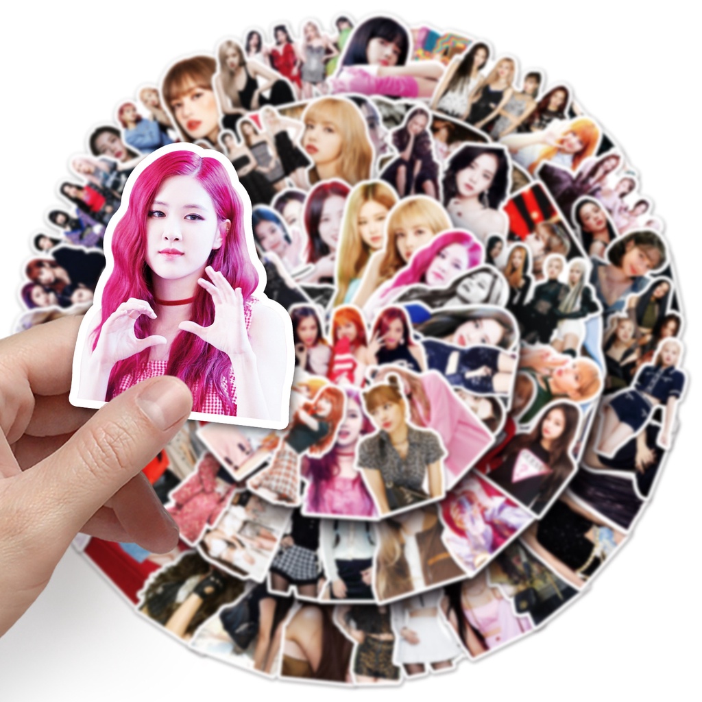 Bộ 102 sticker Trang Trí Xinh Xắn Theo Phong Cách Hàn Quốc