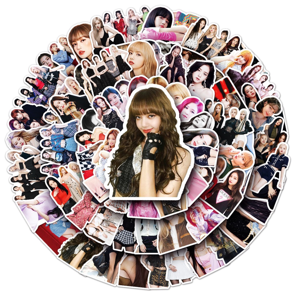 Bộ 102 sticker Trang Trí Xinh Xắn Theo Phong Cách Hàn Quốc