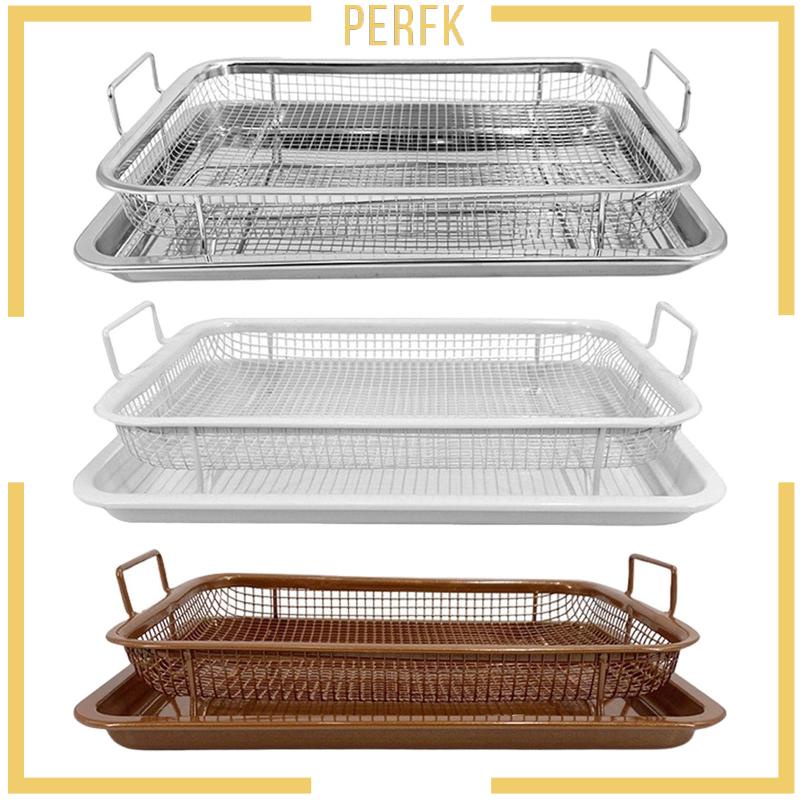 Set 2 Chảo Và Giá Nướng Bánh Tiện Lợi