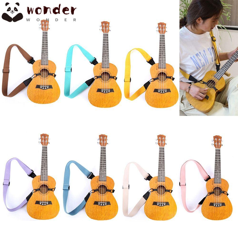 WONDER Dây Đeo Đàn Ukulele 7 Màu