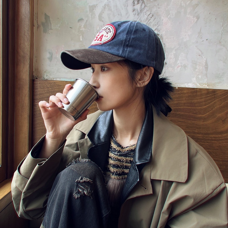 Mũ Lưỡi Trai Phong Cách Retro Mỹ Mới Cho Nữ